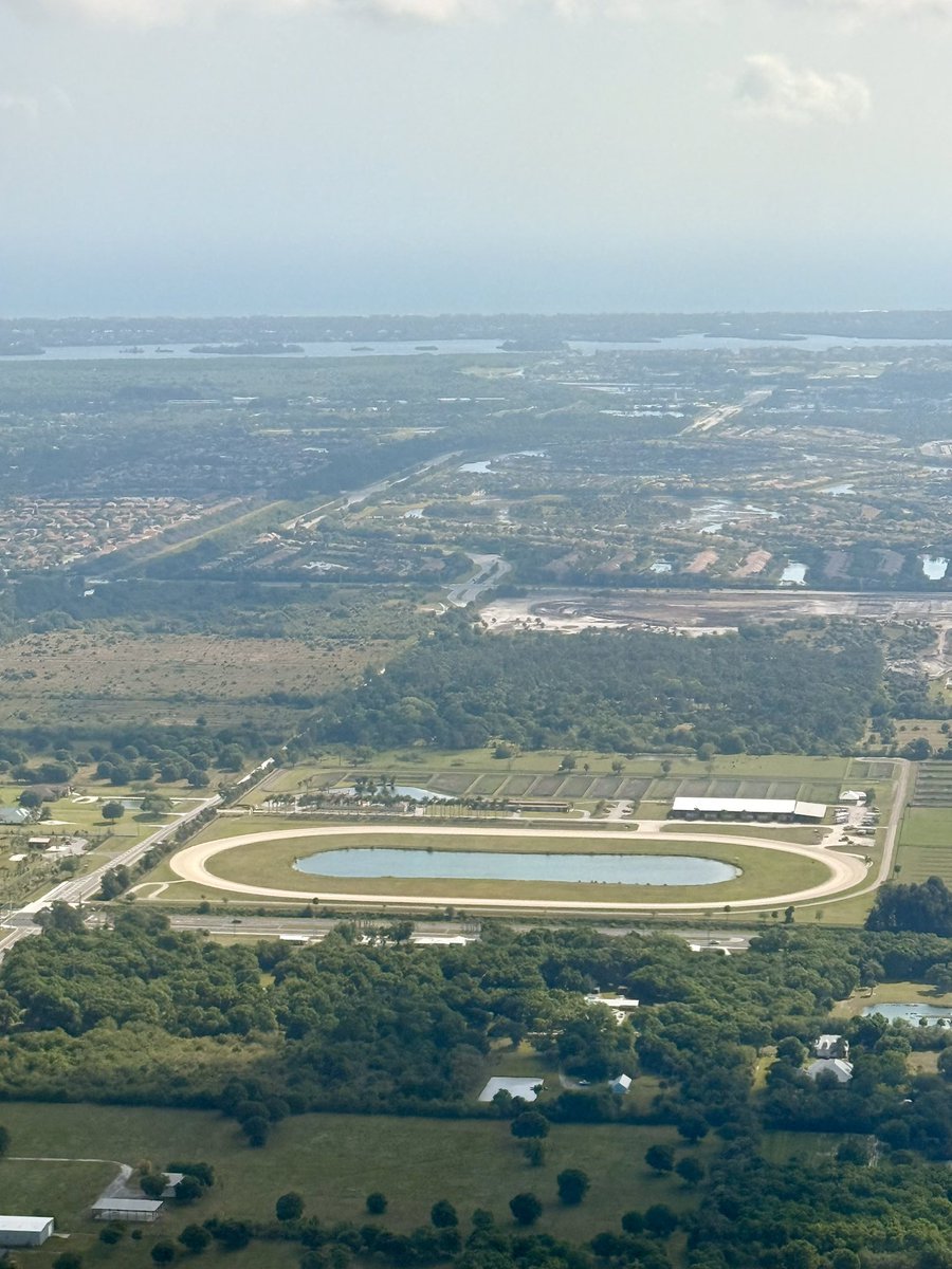 Palema Trotting Centre from the air 😀
