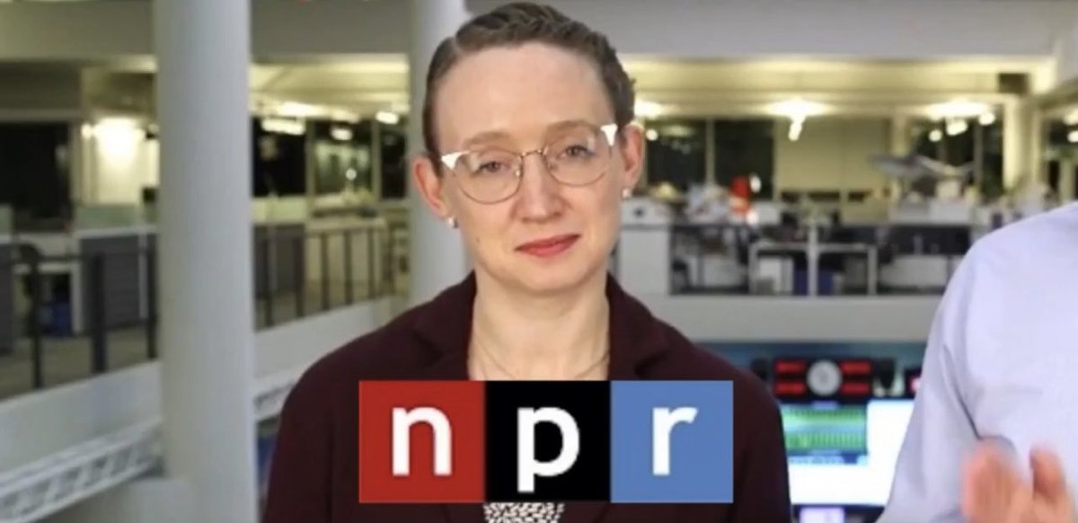 DC_Draino's tweet photo. Ok here we go

Turns out the NPR reporter that hit Trump in the face with the microphone is a rabid Trump hater

I say press charges b/c it was clearly intentional

If she did that to a cop, she’d be arrested

So why is the President any different? https://t.co/C4XH01oBZz