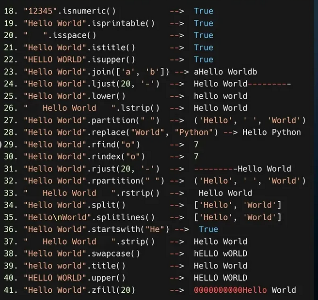 Python_Dv's tweet image. Python string methods

#python #programming #developer #programmer #coding #coder #softwaredeveloper #computerscience #webdev #webdeveloper #webdevelopment #pythonprogramming #pythonquiz #ai #ml #machinelearning #datascience