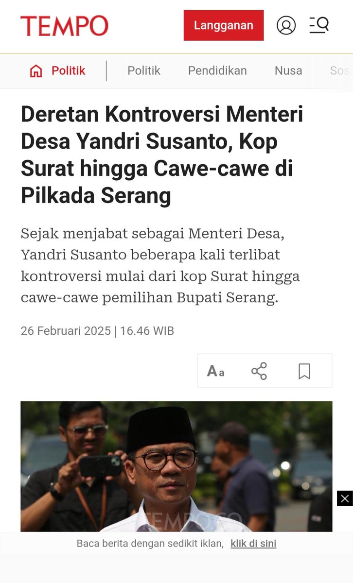 Jangan mentang2 dah dibatalkan kemenangan istrinya dipemilihan Bupati Serang, terus artinya dah aman gitu? 
Ini menunjukan seorang menteri yg menyalahkan kekuasaannya, 
Harusnya tanpa ampun, PECAT !!!