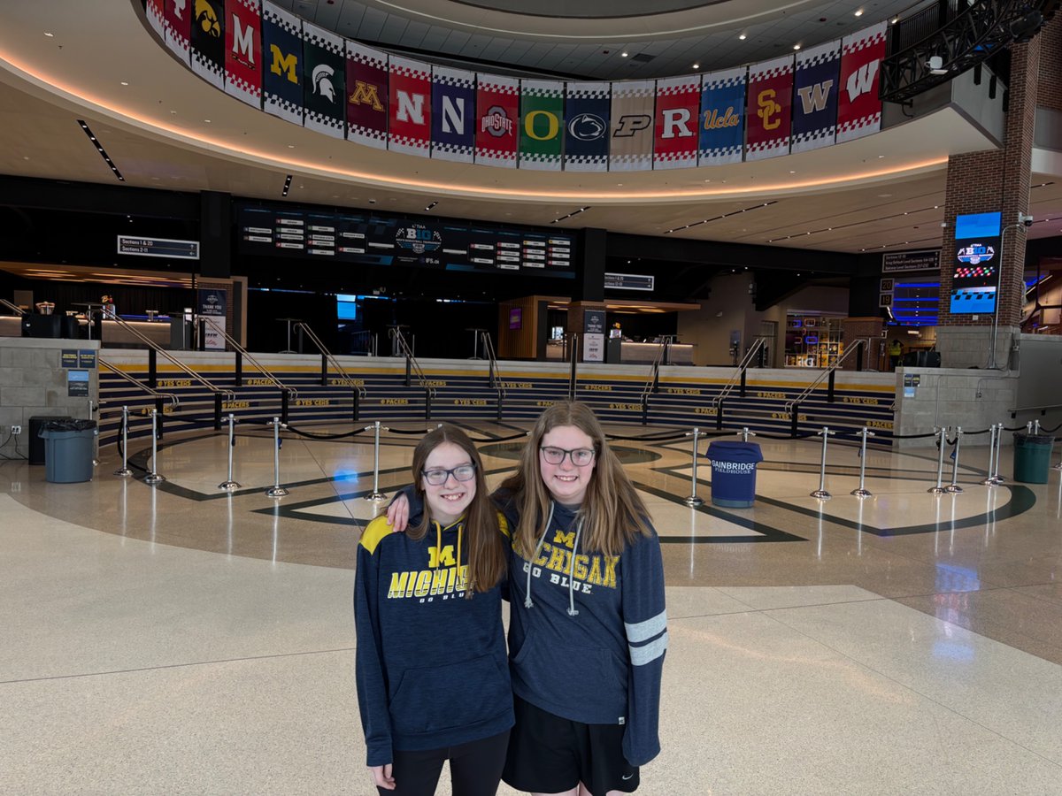 We had a great day yesterday watching Michigan defeat Maryland. The core 4 will be back in the stands watching Michigan in the championship game.  Go Blue