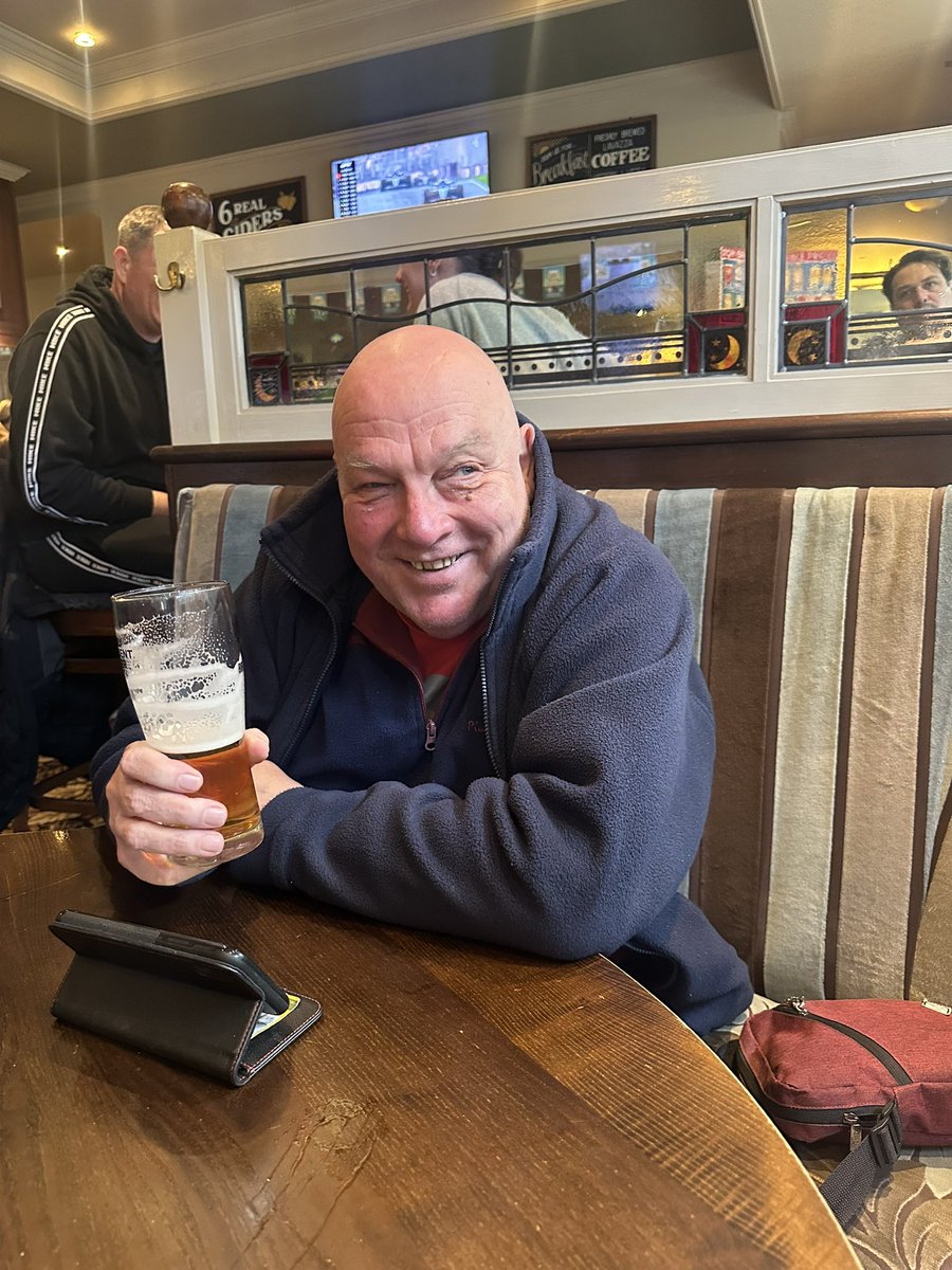 Happy Birthday (tomorrow) to my Uncle Steve! We are sat in Spoons planning #Vegas  in May!