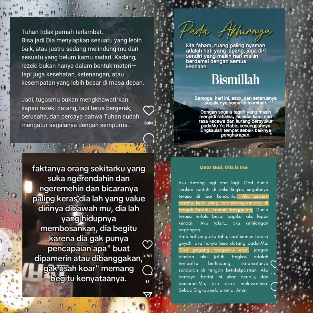 obrolan_putri29's tweet image. Meskipun udah memasuki pertengahan bulan Ramadhan
Semoga senantiasa akan tetap selalu diberikan kesehatan, keselamatan &amp;amp; kelancaran saat menjalankan
Ibadah puasa hingga hari kemenangan tiba karena atas izin &amp;amp; restu dari yg maha kuasa
#PAYPAW
#HopeWeekend
#HopeLess
🙏🏻✊🏻🤲🏻🕌