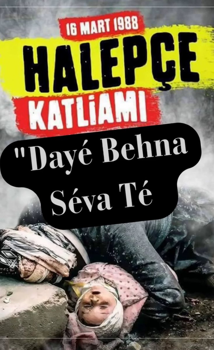 Di 16’ê Adara 1988’an de li Helebce bi hezaran kurdên sivîl bi çekên kîmyewî hatin qetilkirin. Ruhe ki bê dewlet û bê xwedî, wekî pelê ku li bayê hatî avêtin, herî hêsan belav dibe.