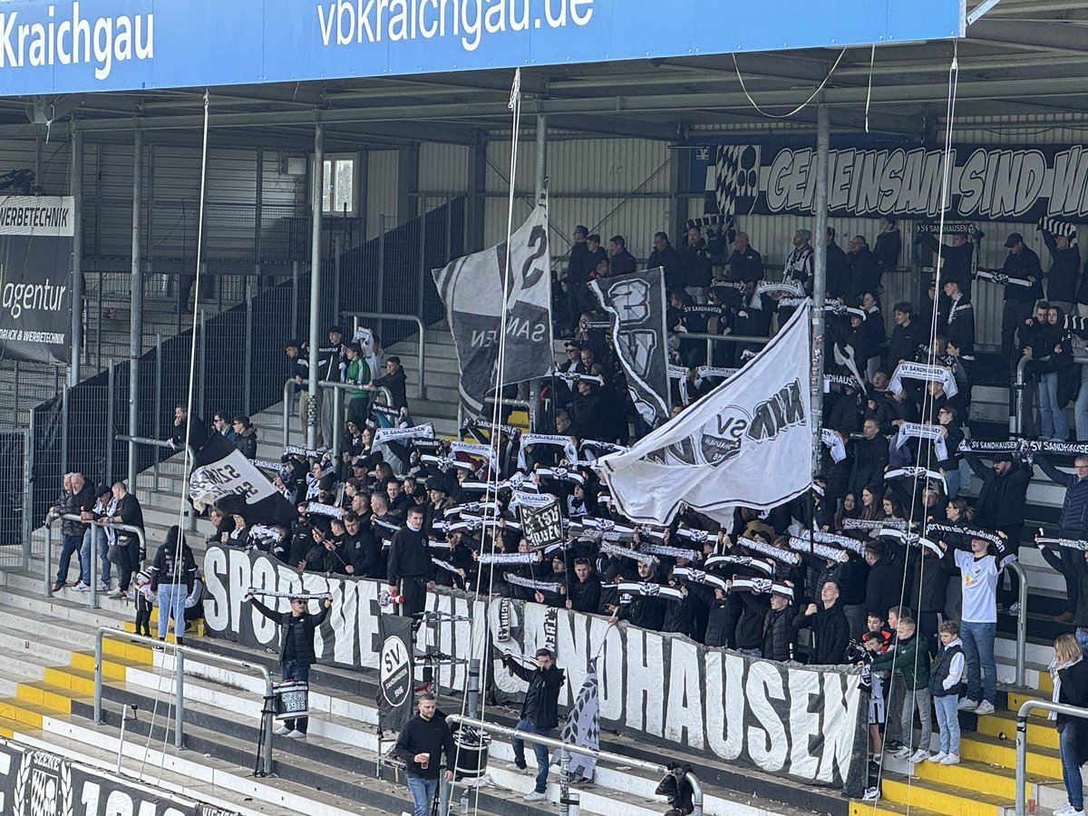 DeRjoT's tweet photo. 🇩🇪 16.03.2025 - 3. Liga, 29. Spieltag: SV Sandhausen vs. Energie Cottbus (0:1) vor 3.873 Zuschauern im Hardtwaldstadion. #groundhopping #groundhopper https://t.co/qLLlFgqWcS