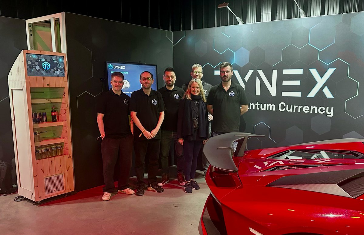Web3 Amsterdam was a huge success for Dynex! 🚀

From insightful presentations and panel discussions to exciting new partnerships and valuable connections.

Our favorite moments? Seeing people come to our booth with tons of questions—then leaving mindblown.

A big thank you to