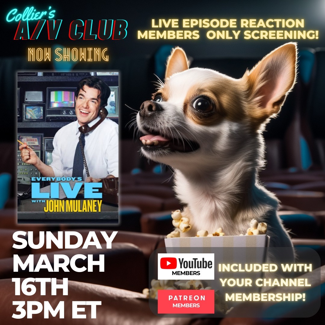 collierlandry's tweet photo. 🎤 Join Collier's A/V Club – March Edition 🎤
Want to watch Episode 1 of John Mulaney: Everybody’s in L.A. with me and #MoverNation? Join my YouTube Channel Membership or become a Patreon supporter to get exclusive access to Collier's Monthly A/V Club!
… https://t.co/qQBBNoBk7N https://t.co/GcFXjhjykU