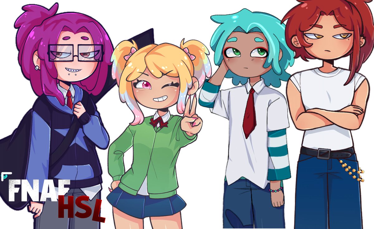 fhsl_org's tweet photo. ¡Re-diseños! #FNAFHS #fnafhs #FHSL https://t.co/nj1sKfxMS1