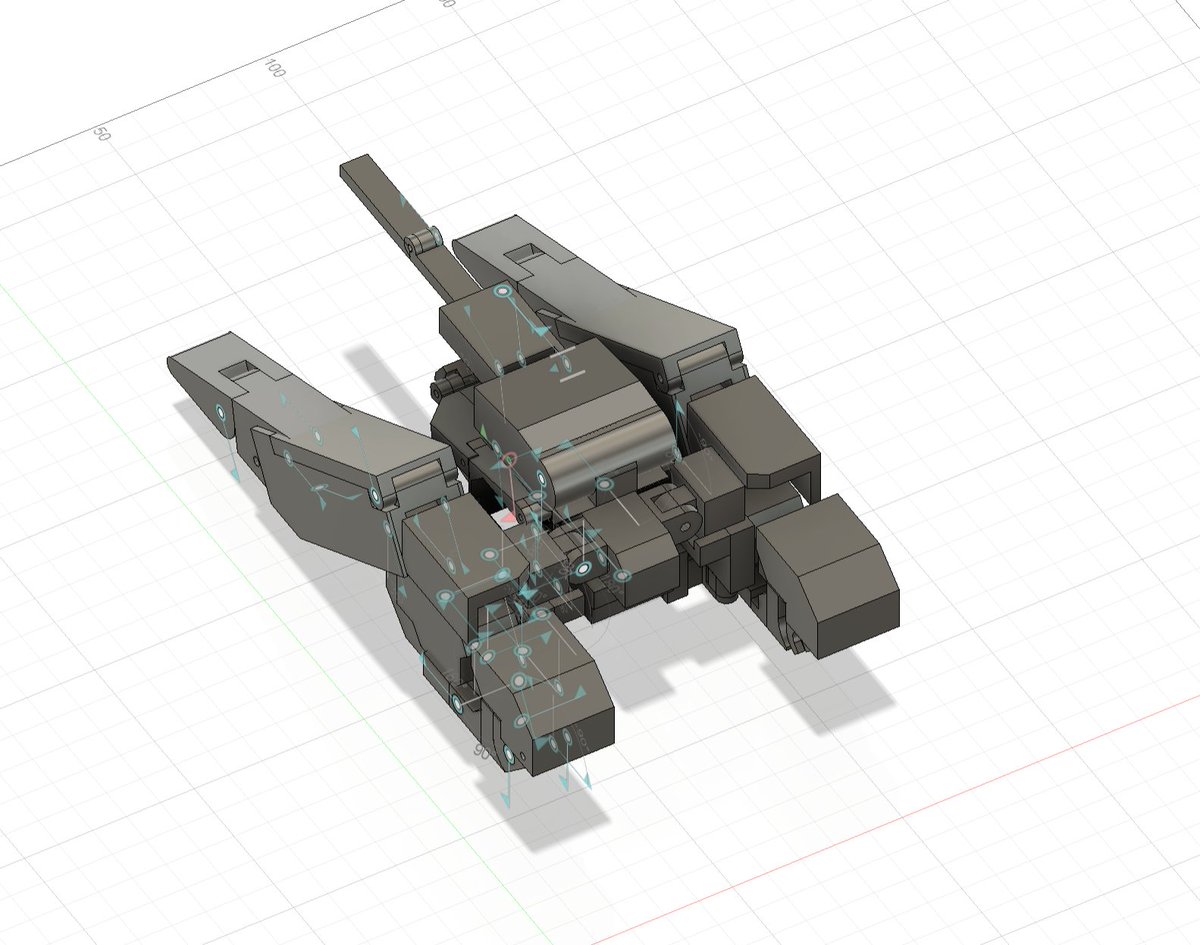 transformable 20cm megatron from transformers one 
WIP
#TransformersOne #Transformersfanart #transformers #megatron #Fusion360 #3dart #3dmodeling #D16 #WIP