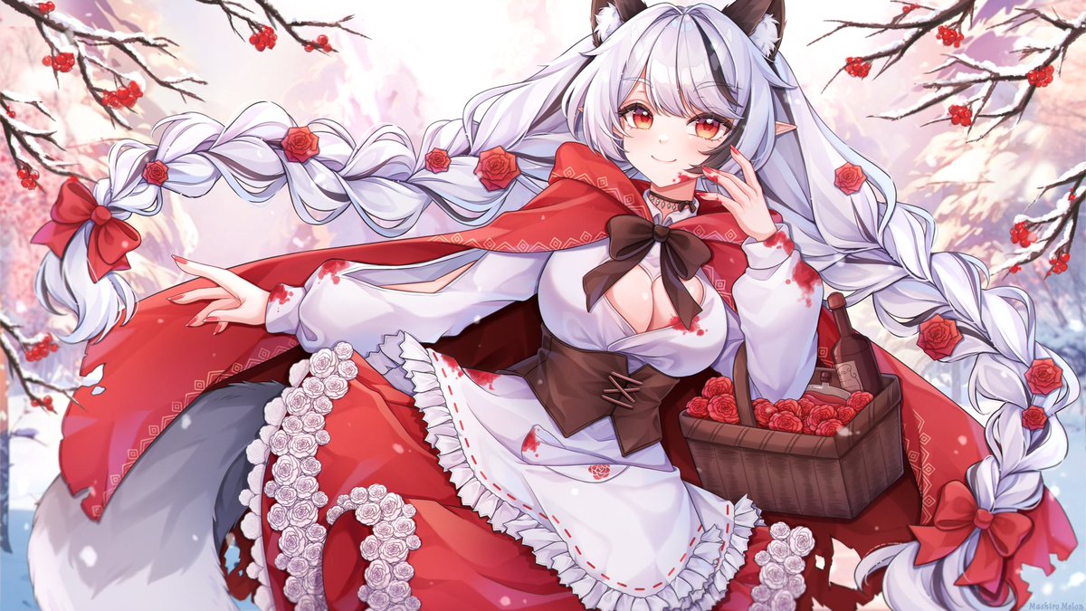 °˖✧🌹 Prize for <a href="/_chiawara/">ChiChi 🐇🌹|| Vtuber</a> 🖤✧˖°

rt’s are very appreciated!! 
#イラスト #chichiART
