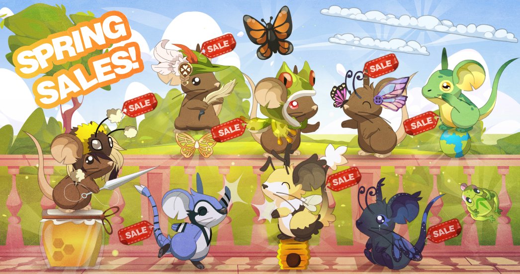 Spring has arrived, so hop into the season with these new wildlife sales!