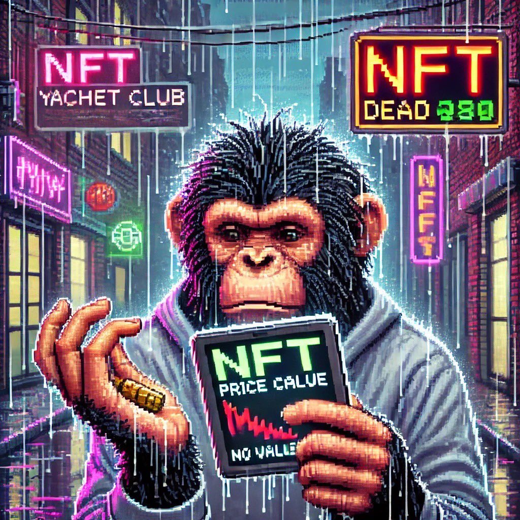 smleou858's tweet photo. NFT? Oh, you mean those overpriced JPEGs nobody wants anymore?
Still holding your bags?
πππβοΈ
#NFT #Cyberpunk #BlockchainMyth https://t.co/7Gh5BYZWgi