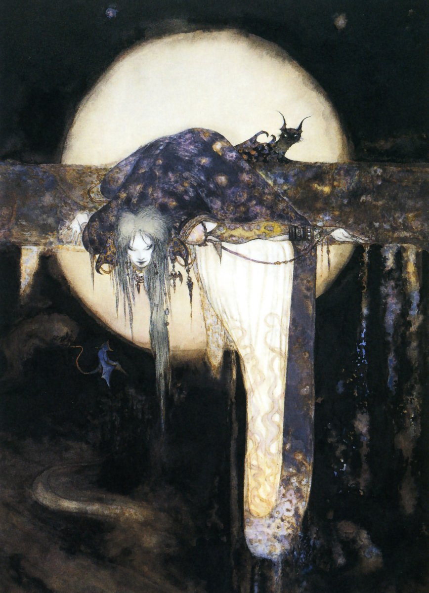 xe0_xeo's tweet photo. The Sandman: Dream Hunters - Yoshitaka Amano https://t.co/aS1DmkHazW