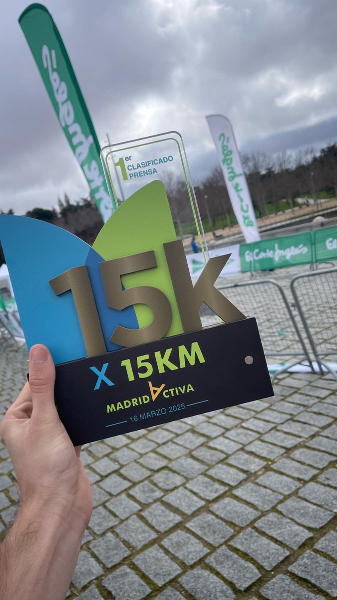 😏 No es por nada... ¡¡Pero <a href="/diarioas/">Diario AS</a> VUELVE A HACERLO!!

🏃‍♂️ PRIMER clasificado de los equipos de la prensa en la <a href="/15kmMetLife/">15 Km MetLife Madrid Activa</a> 

🥇AS
🥈⁠RTVE
🥉El País

👏👏👏 ¡¡ENHORABUENA COMPAÑEROS!!
