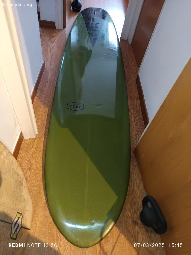 TheSurfMarket's tweet image. Se vende 500€ #segundamano Longboard Beau Young 9'8'' x 77L + info en surfmarket.org/es/segunda-man… #mediterraneo #singlefin