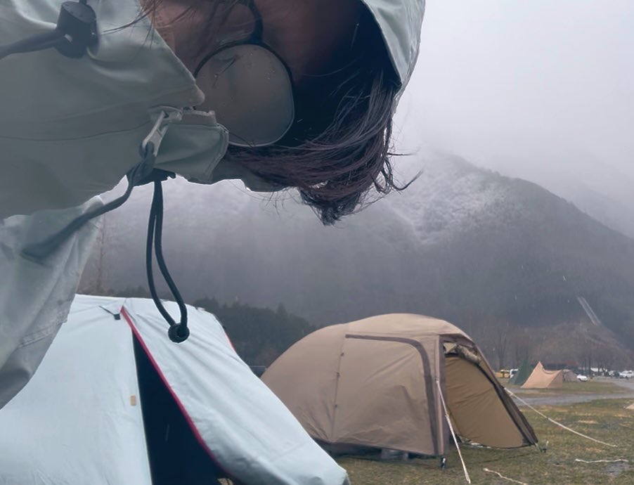 ずっと引きこもってたし、雨風強くて撤収大変だったけど、リピ確定のスーパー見つけたし、帰りの温泉気持ちよかったし、「むめさん」にも寄れたし。
総じて最高のキャンプとなりました！
#ふもとっぱら 
#316キャンプ
#現実に戻りとうない
