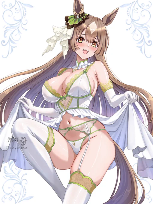 リクエストありがとうございます大人花嫁ダイヤちゃん#ウマ娘#サトノダイヤモンド 