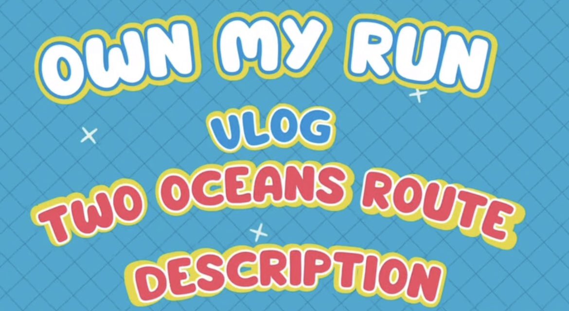 Here’s my take on the Two Oceans Ultra Marathon Route for those interested. 
🔗: youtu.be/0cGh_uKhJDc?fe…
 Go to ownmyrun.com for more running related information to help you OWN your running! 👊🏾
