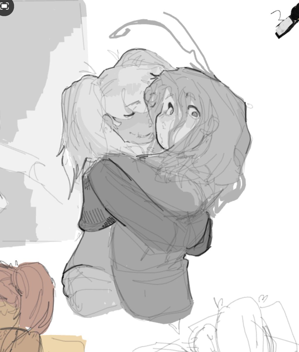 sunydrop1's tweet image. #OC | Yuriko &amp;amp; Janus ❤️

#freedraw