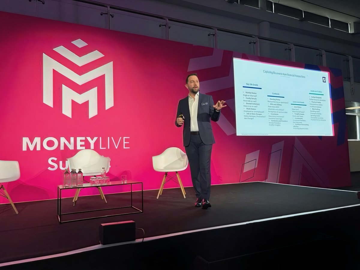 tanerakcok's tweet image. Great experience at @Money_LIVE_ 2025!

Honored to deliver my keynote on #HyperPersonalization, #API &amp;amp; #AI, exploring how @deutschebank Bank leverages #data &amp;amp; #innovation to create customer-centric #banking.  

Exciting discussions, inspiring ideas, and a fantastic event.