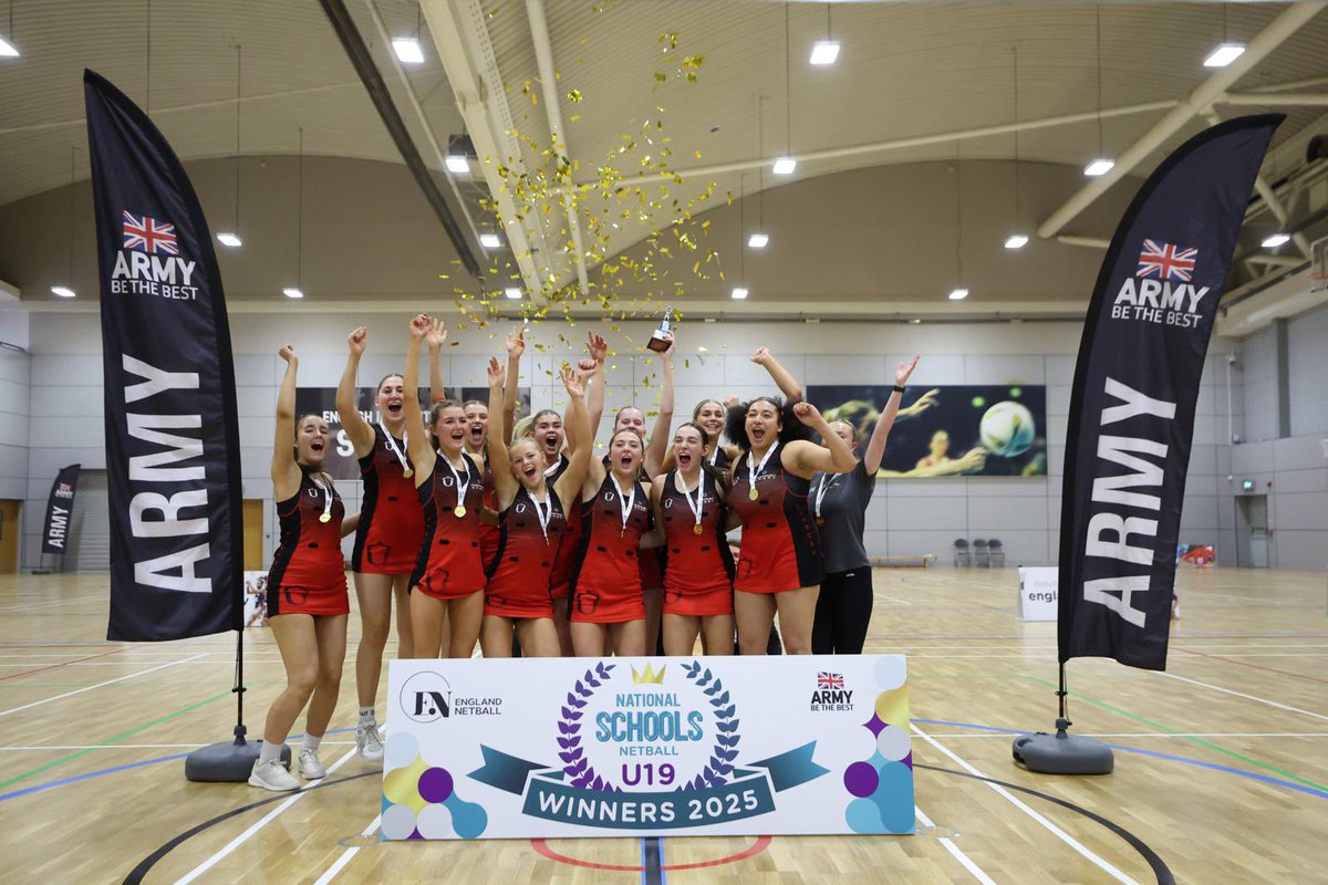 And huge congratulations to Neve, crowned national schools champions with Hartpury 💛