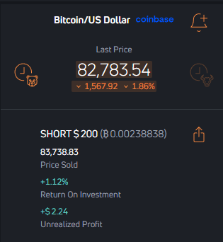 noiett's tweet photo. Shorted BTC with minimal money just for training and reached +1.12% in minutes. When I use actual money I only get fakouts and liquidity grabs. ๐
#neverrich https://t.co/sl8x9lBkul