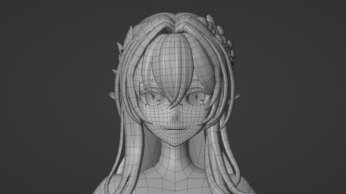 스타레일의 트리스비오스를 만들고있어요 😊

#StarRail #Tribbie #Tribios #b3d