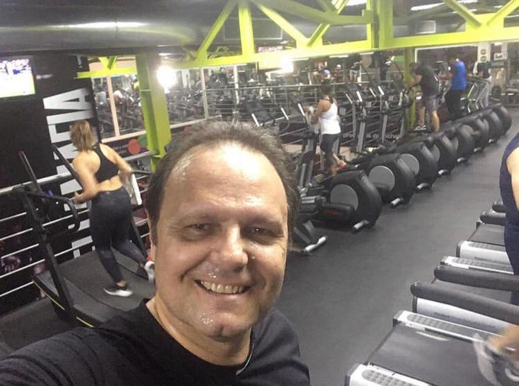 اليوم في صالة الألعاب الرياضية اللياقة البدنية🏋️‍♂️