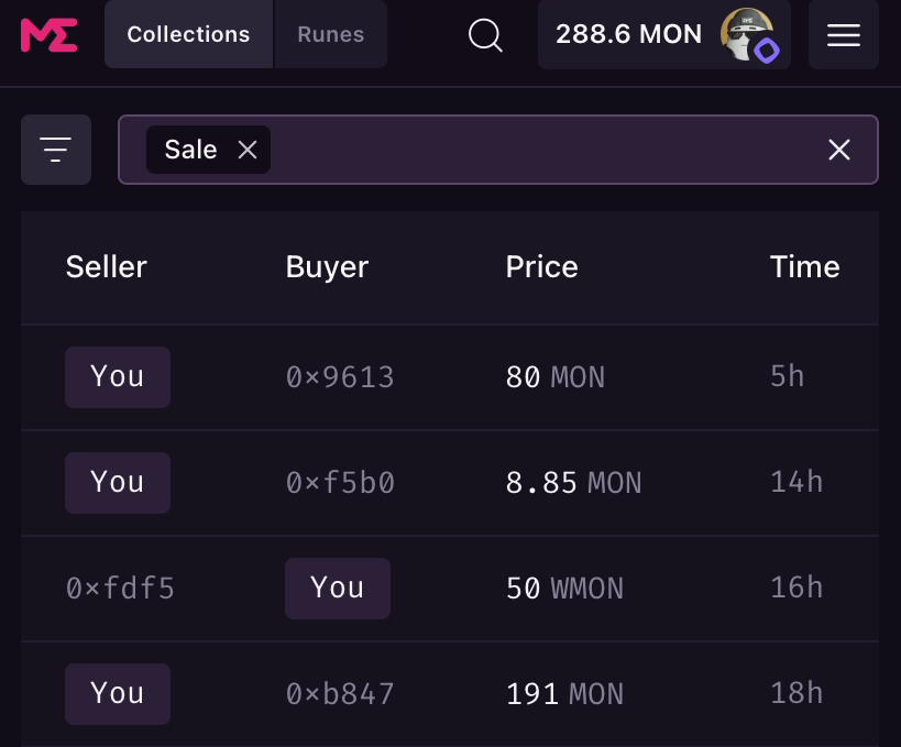 My first big profit in <a href="/monad_xyz/">Monad</a> just happened earlier! I've been there before with you guys without $MON to use for mints and transactions, I know how you feel so let me help you out. I will send out 50 MON to 50 people! 💜

Drop your monad address in the comments 
Follow me
