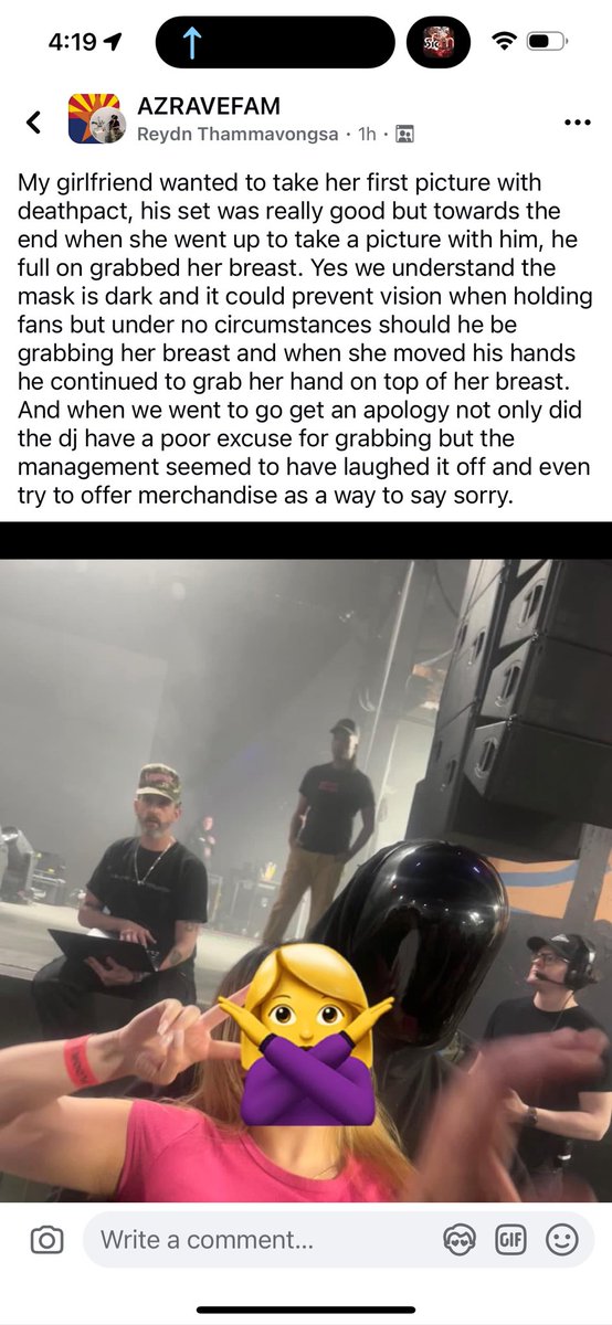 tortorence's tweet image. Literally beyond devastated and disappointed/disgusted. Went to see one of my favorites tonight, whole show was incredible. Just to be on my way home and see this in the rave fam😭😭😭😭 @DEATHPACT we need answers and accountability!!