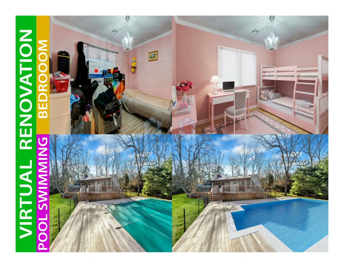 DesignVibesHub's tweet image. Virtual Renovation – The Future of Home Design!
Want to showcase a home’s full potential? ✨ Virtual renovation allows you to transform outdated interiors into stunning modern spaces – all without lifting a hammer! 🔥🏠
#VirtualRemodeling #DreamHome #RenovationIdeas