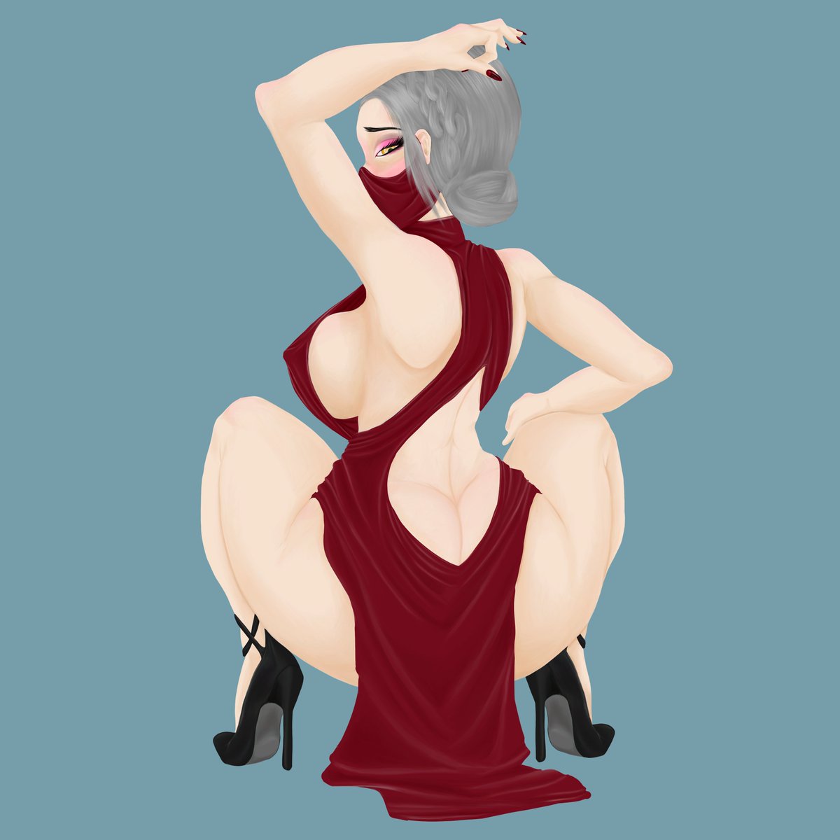BananazBug's tweet photo. catherine #sexy #dibujo #drawing #anime #comic #cartoon #manga #fanart #arte #art #furry #rule34 #bananazbug https://t.co/IrVmvjDRBm
