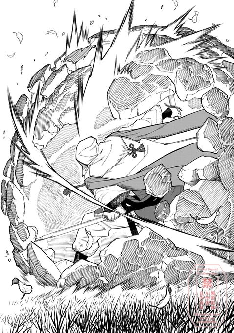 『石神戦記』第23話前編、更新されました!お知らせが遅くなり申し訳ありません💦ついに仮面の男と対決です。
よろしくお願いしますー!!🪨⚔️

https://t.co/JtPPSDvNjJ 