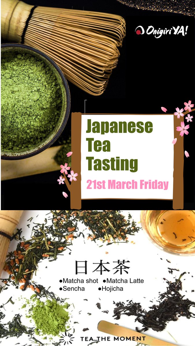 OnigiriYA_AMS's tweet photo. 21st March 2025 Friday afternoon.
We collaborate with TEA THE MOMENT.
Japanese Tea Tasting at our location in De Pijp.

#Amsterdam #onigiri #matcha #Japanese #tea #tasting #event #PopUp https://t.co/TGbbzOOuHo