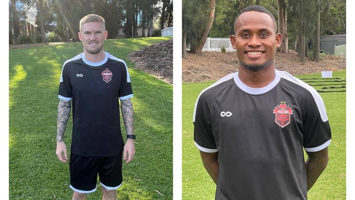 FrontPgFootball's tweet photo. #ICYMI

A formidable striker partnership in the @NPLNSW! 🇦🇺🤝🇸🇧

The @WollGongWOLVES claimed a big 4-0 win over the Western Sydney Wanderers to continue their undefeated start in the NPL NSW Men's 2025 competition 🔴⚪️🐺

Amongst the goalscorers were Nicolas Olsen and Solomon Islands international Raphael Lea'i. Both forwards have been getting impressive goal contributions for their new club: 👇

Nicolas Olsen:
- 6 games (6 starts)
- 5 goals scored
- 2 assists

Raphael Lea'i:
- 6 games (5 starts)
- 2 goals scored
- 2 assists

The Wolves sit in fourth position on the competition ladder and will face St George in their next match.

#FPFootball #NPLNSW #NPLMNSW 

📸: sourced from Illawarra Mercury