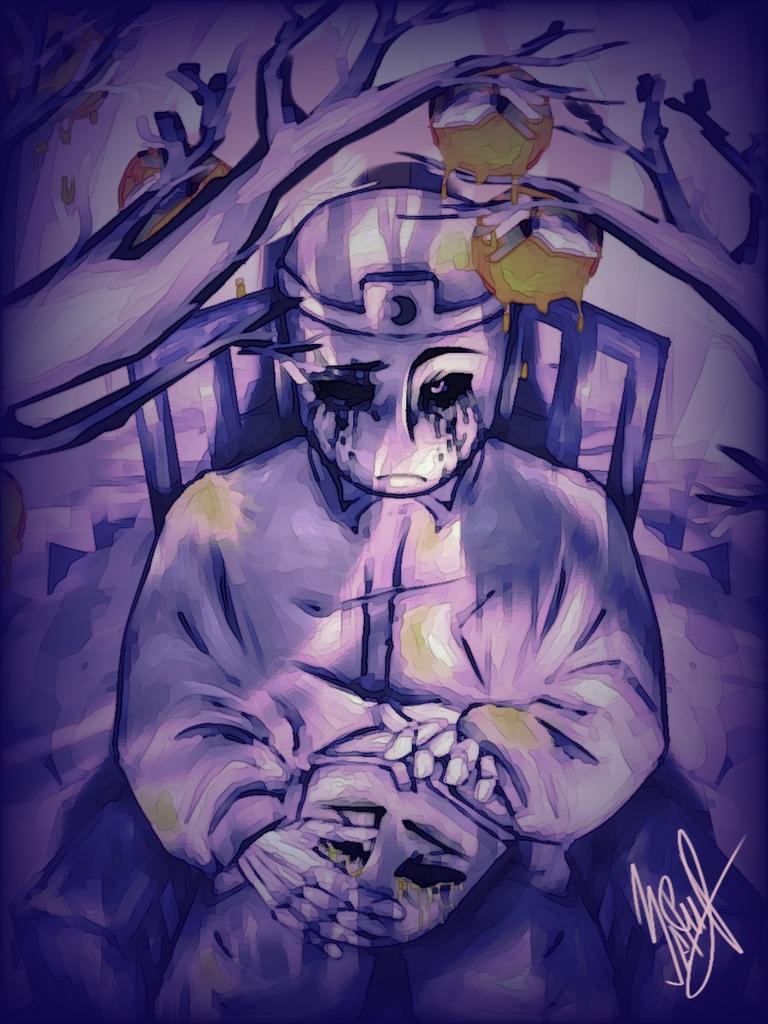 Zefir000000's tweet photo. #Undertail #NightmareSans #fanart #NightmareCrittersfanart #大河べらぼう https://t.co/zqltdDdArs
