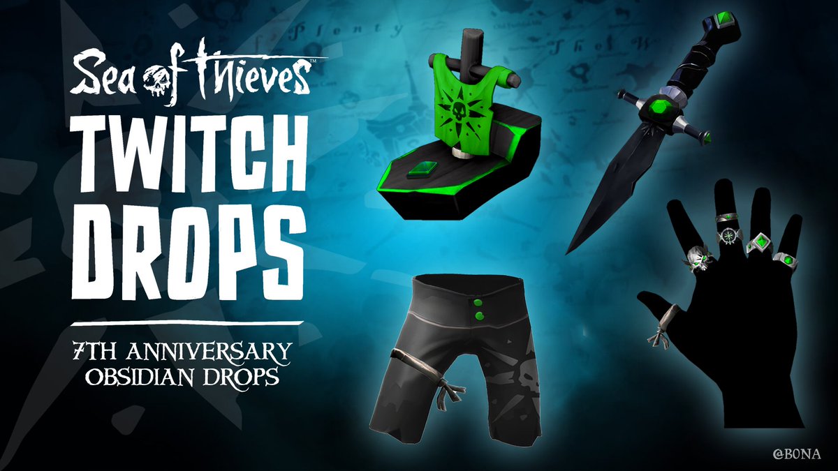 xB0NAx's tweet image. The drops I wanted // The drops they give us
Happy @SeaOfThieves 7th Anniversary