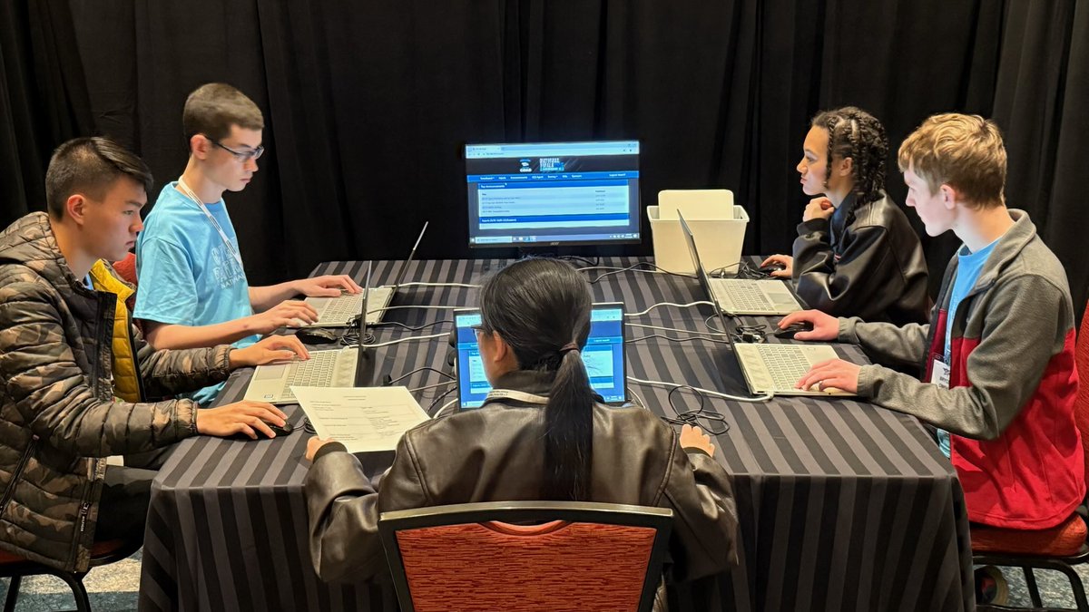 Roosevelts JROTC CyberPatriot team is in Maryland competing at CyberPatriot 17 National Finals. Best of Luck! ⁦<a href="/WeAreTRHS/">Theodore Roosevelt High School - NEISD</a>⁩ ⁦<a href="/dr_maika/">Sean Maika</a>⁩ ⁦<a href="/NEISD_rudyj/">Rudy Jimenez</a>⁩ ⁦<a href="/JrotcDai/">Army JROTC-NEISD-DAI</a>⁩ ⁦<a href="/JrotcNeisd/">NEISD JROTC</a>⁩