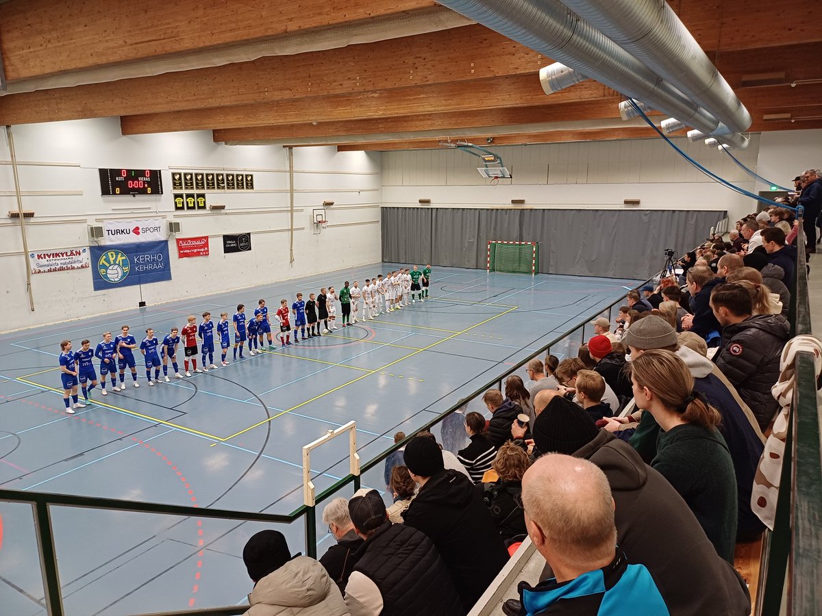 Samppalinna käy ahtaaksi, kun futsalin pudotuspelit starttaavat. <a href="/tpkfutsal/">TPKfutsal</a> vs. <a href="/Sovofutsal/">SoVo Futsal</a> #FutsalFI