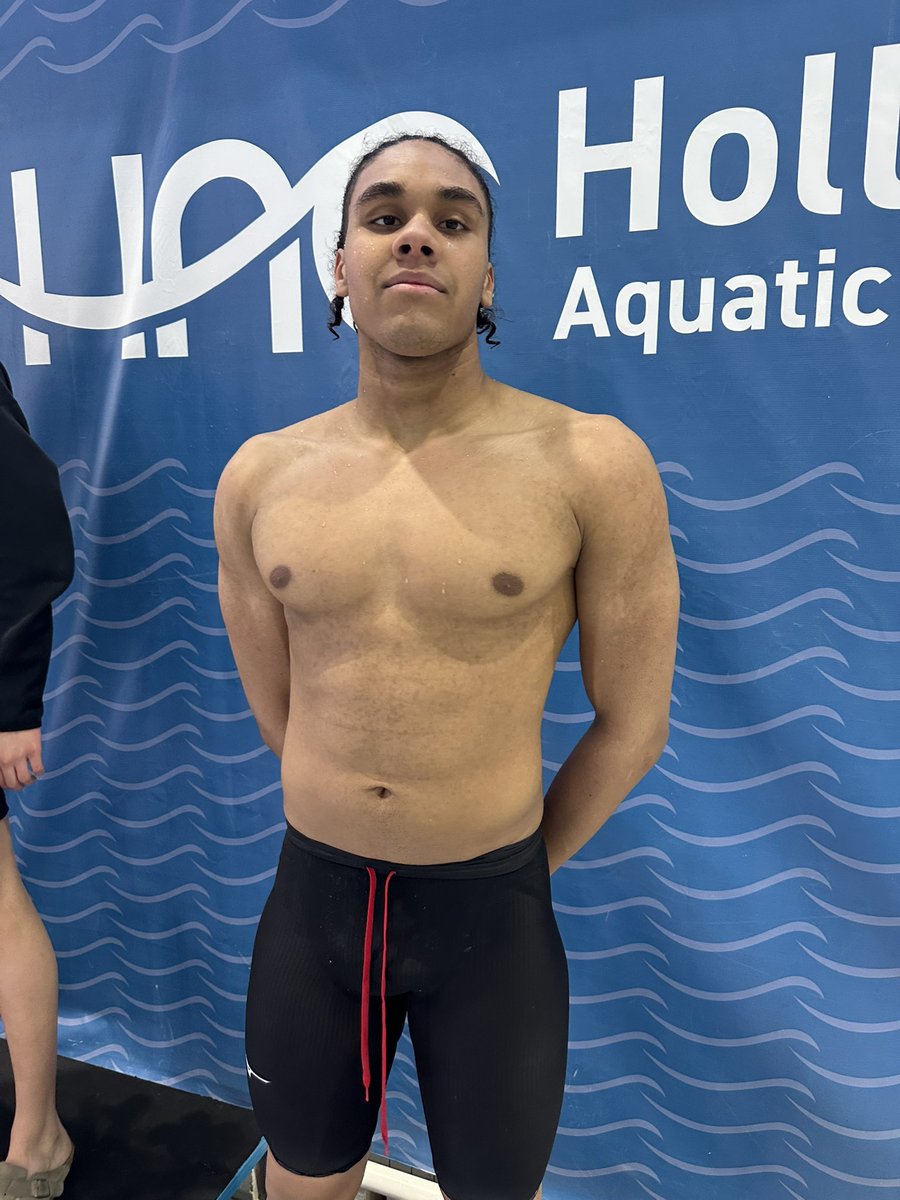 Roshi has been clutch for the boys over the past 4 years. He received All-State honors in the 100 Breast &amp; helped lead our relays to All-State finishes. His time in the 200 IM would have been 4th in the final heat. 

We are so proud of you RT! 

#WEareCC