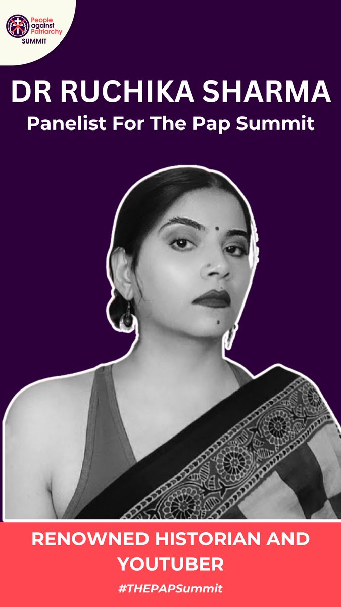thepapsummit's tweet image. Thrilled to have Dr. Ruchika Sharma, historian &amp;amp; YouTuber, at #PAPSummit! 🎙️

🔥 The Trolling Saga: Patriarchy &amp;amp; Misogyny Online – Why is digital hate against women so normalized?
⚖️ Marital Rape – A harsh reality that still lacks legal recognition.
#GenderJustice #BreakTheBias