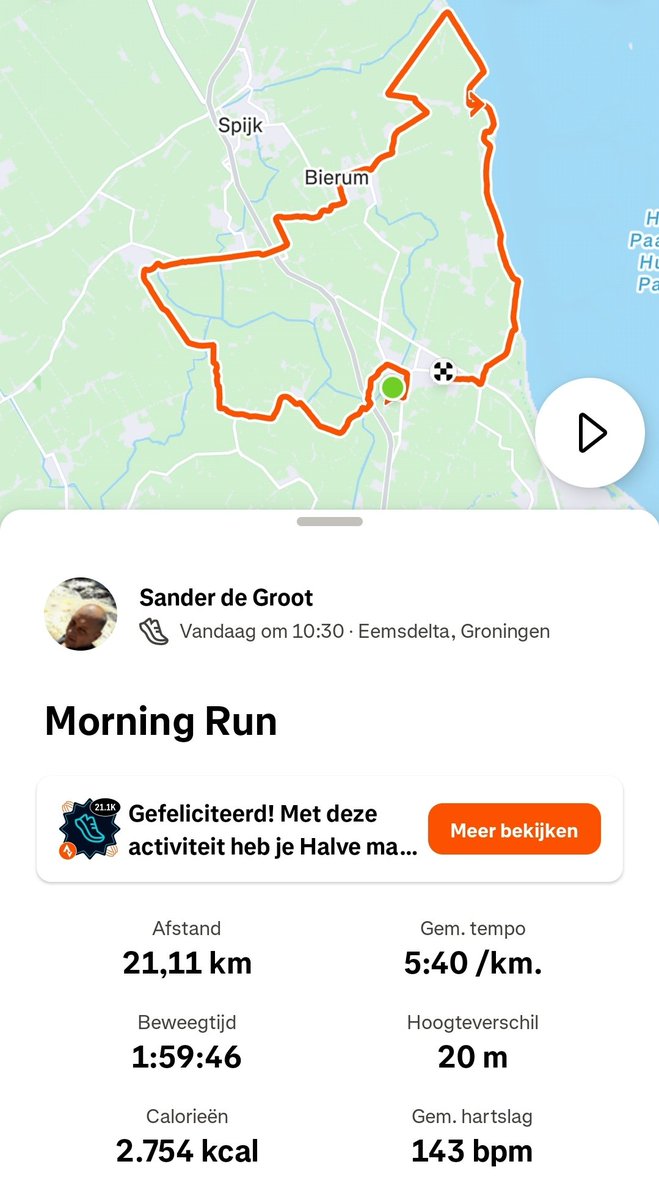 Halve van maart! 💪🏻🏃🏻‍♂️
