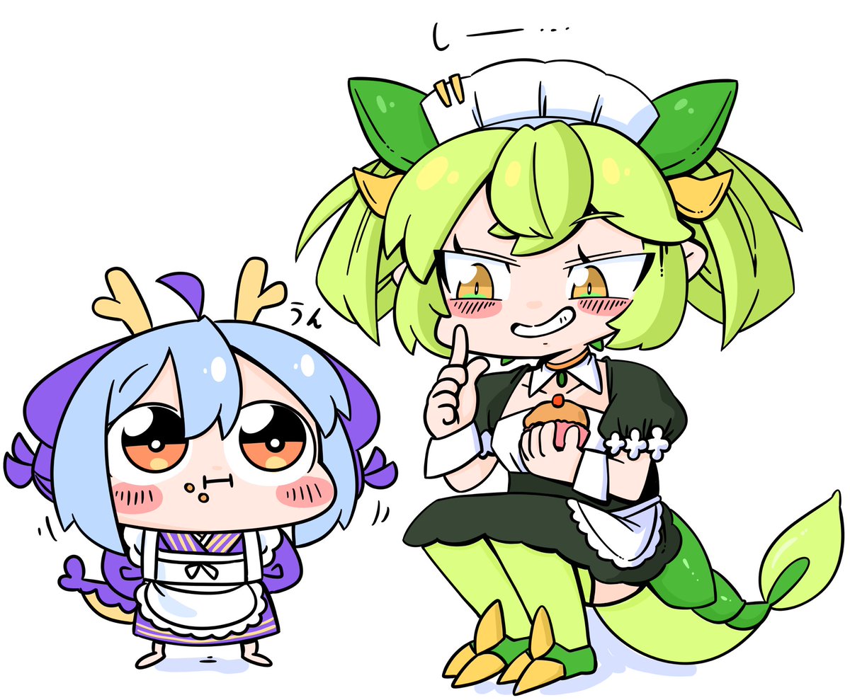 「ラドっちと٩( 'ω' )و 」|ブラニンのイラスト