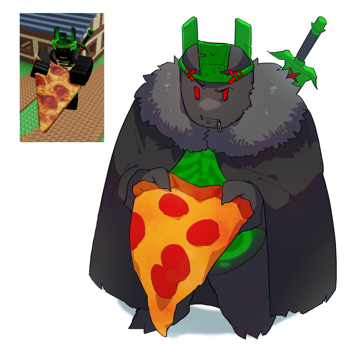 1x1x1x1 #roblox pizzah!