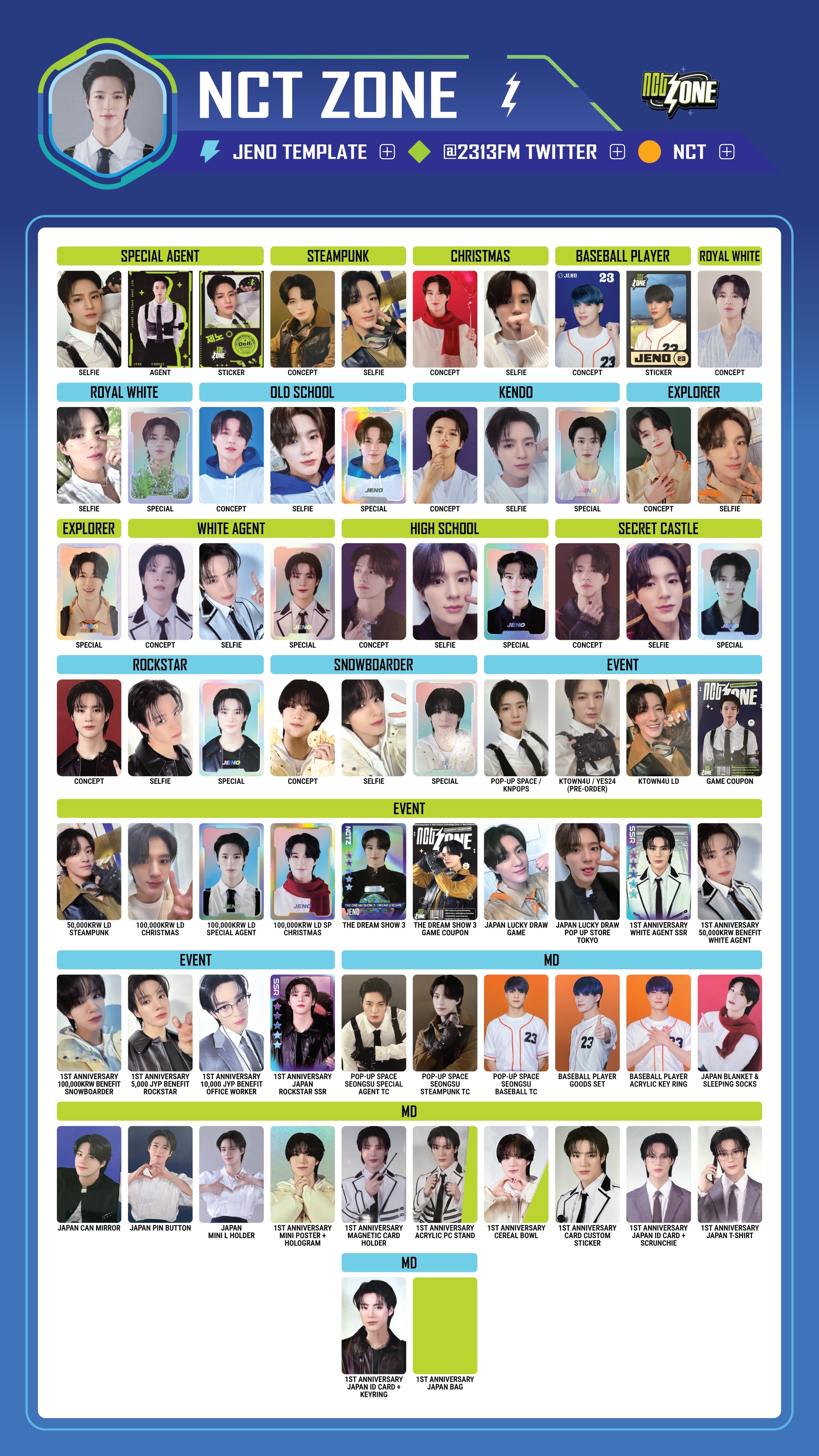 NCTZONE 当選トレカ ロンジュン NCTZONE 当選 直筆サイン入りチェキ