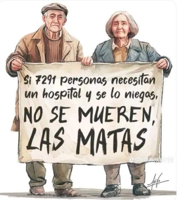 Azaroa7's tweet photo. @CarlosA44228005 Hay que tener poca vergüenza para decir esas cosas, que pongan las querellas que quieran, los ciudadanos de bien no olvidamos #AyusoAPrisión7291 #AyusoGestiónHomicida #AyusoCriminalGenocida #AyusoCriminal #AyusoAsesina#Ayuso Psicópata https://t.co/6AcXam18Db