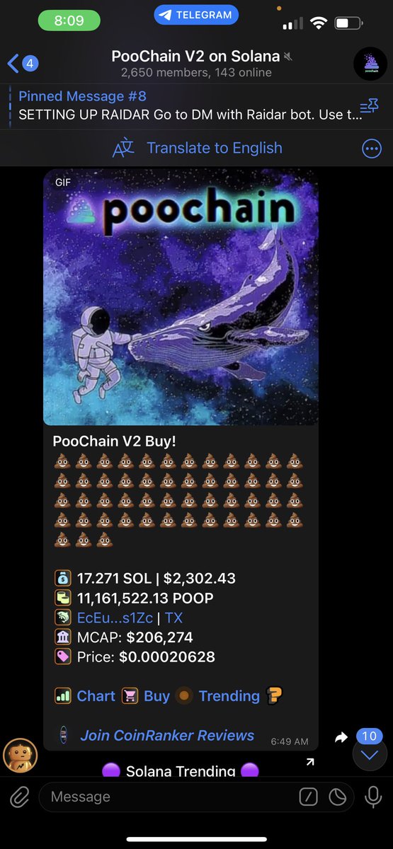 Bartigga_'s tweet image. Listen to my advice and buy a bag before it gets expensive. 

Lower bonding curve on launches, more fun. Winning is our specialty here. 

@ThePooChain @poodotfun #poodotfun