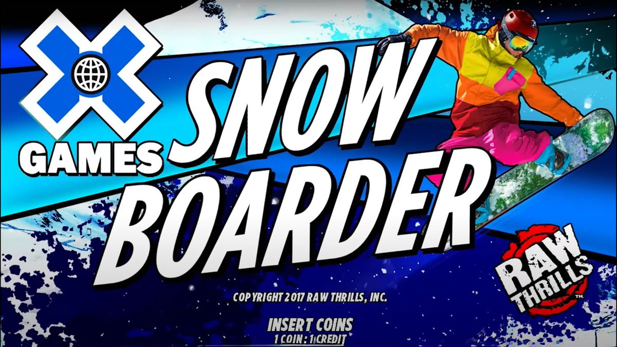 ScanLineGen's tweet image. X Games Snowboarder (Raw Thrills IAAPA 2017) youtu.be/QLEH8k3Ivq0?si… via @YouTube