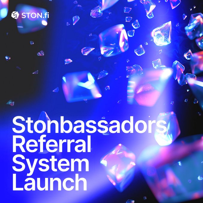 sweetboyforeal's tweet photo. https://t.co/aKkxT5oM2E Launches Stonbassadors Referral System!
1. Great news for Stonfiers! The Stonbassadors Referral System is now live, allowing you to earn rewards by inviting friends to https://t.co/aKkxT5oM2E.
#Blockchaing #Cryptonews #Ston_fi https://t.co/kBCR8nsIyg