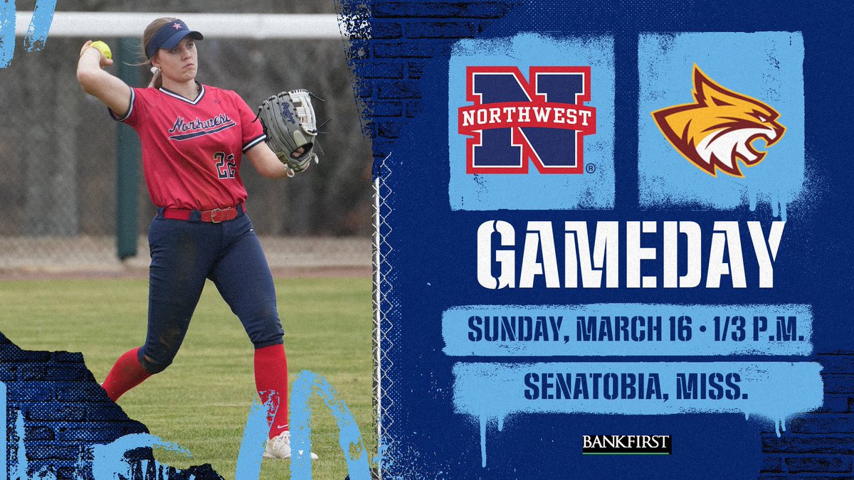 Sunday funday 🥎 

#9 <a href="/NWCCSoftball/">Northwest Ranger Softball</a> 🆚 #13 Pearl River
⌚️ 1/3 P.M.
🏟️ Ranger Field 
📍 Senatobia, Miss.
📺 Ranger TV (nwccrangers.com/watch)
📈 nwccrangers.com/sidearmstats/s…

#ALLN